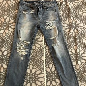 American Eagle Super Skinny Stretch cropped jeggin